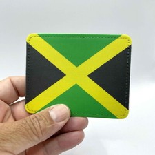 Jamaica flag design Oyster/Travel/Bank Card Holder Wallet