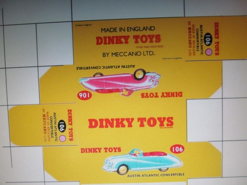 Repro replica box for - repro, dinky