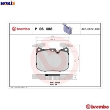 BRAKE PAD SET DISC BRAKE P 06