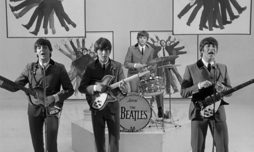 The beatles playing black - playing,