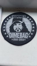 Dimebag Darrell Metal Hammer Memorial Patch