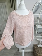 M&S Light Pink Woven Knit
