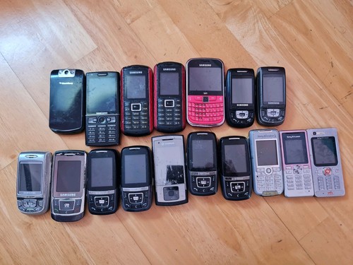 Vintage mobile phones bundle - mobile,