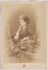Peerage cabinet photograph-Lady Chichester who banned staghunting on her estate