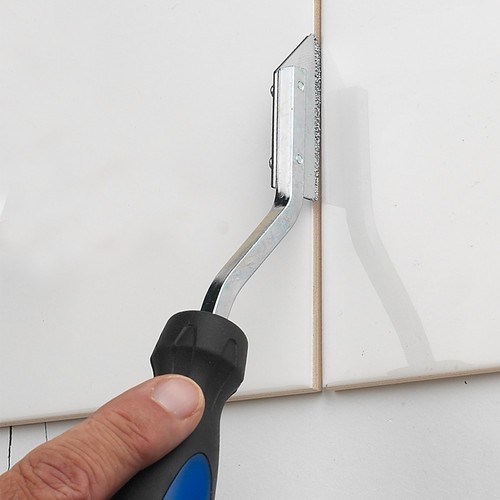 Tile grout rake remover - tile,