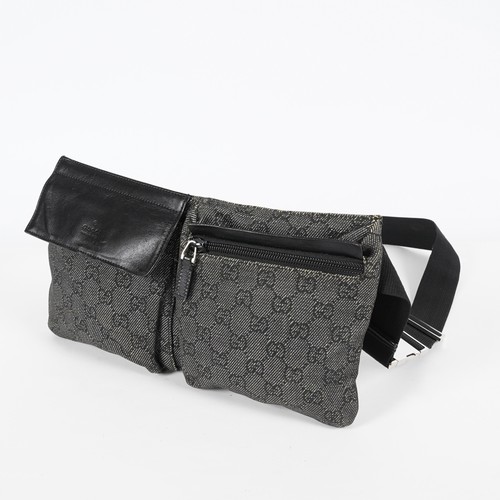 Gucci denim waist belt bag - gucci,