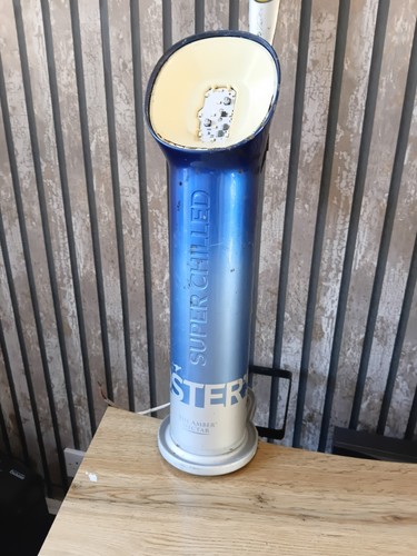 Foster beer tap - foster’s, font