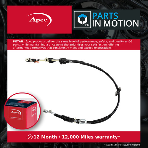 Gear change cable fits opel - change,