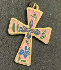 Pretty Vintage Blue Enamel