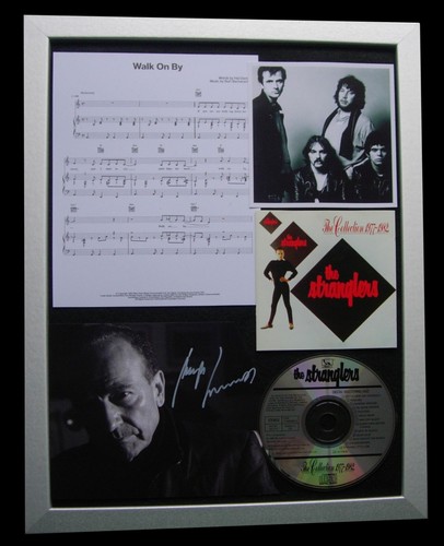 STRANGLERS+SIGNED+FRAMED+WALK