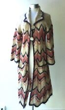 Vintage 1970's Bill Gibb Knit Angora Coat