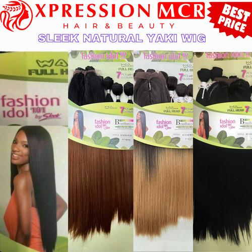 Sleek hot natural yaki weave - hot,