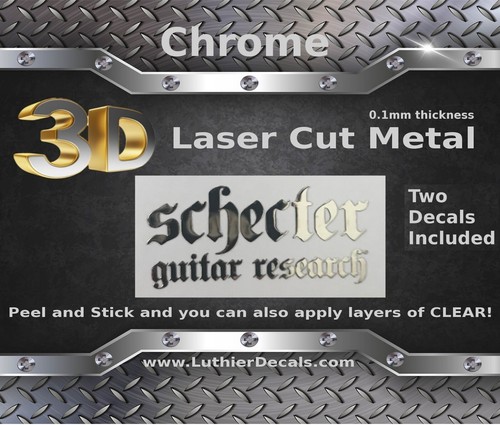 Schecter research guitar decal - schecter,