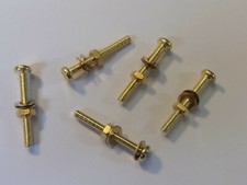 M3x25 brass pan - brass, head