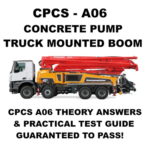 Cpcs a06 concrete - cpcs, pump