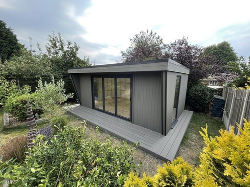 Composite summerhouse from - summerhouse,