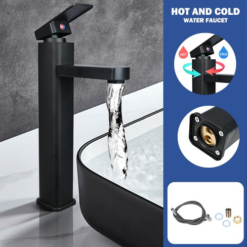 Modern tall basin mixer tap - modern,