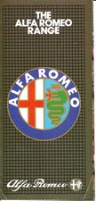 Alfa Romeo Range Brochure 1982