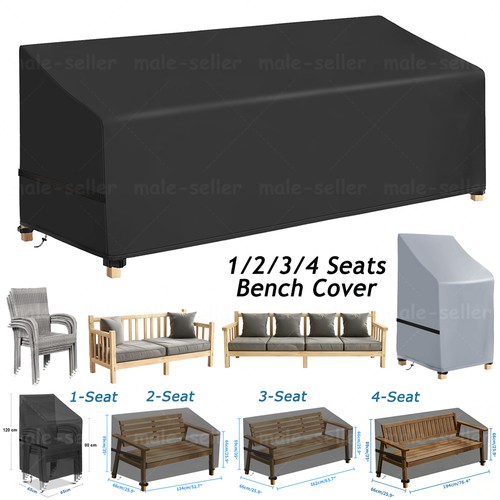 Seater garden bench seat - 2/3/4,