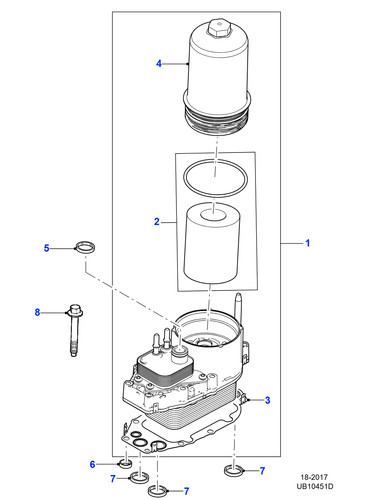 Jaguar genuine ring gasket - jaguar, o-ring
