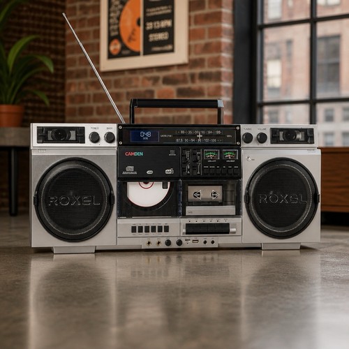 Retro style radio tape - retro,