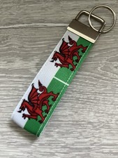 Handmade Welsh Flag Red Dragon