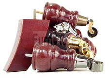 2x Wooden Castor Furniture