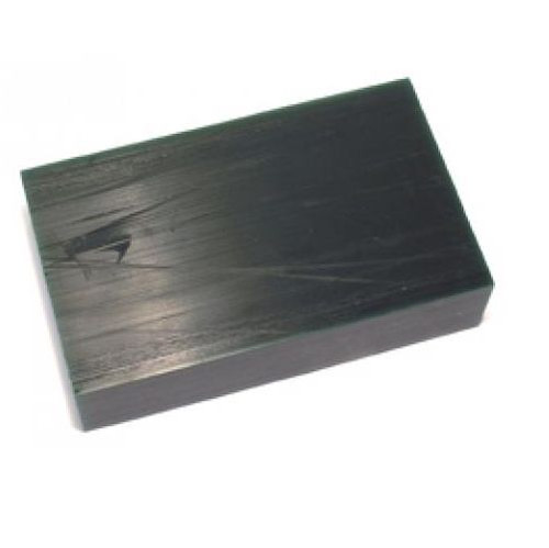 Green carving wax block - green,