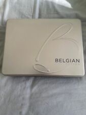 EMPTY BELGIAN COLLECTION CHOCOLATE BISCUIT TIN, MARKS & SPENCER, 24 x 18 x 5 cm