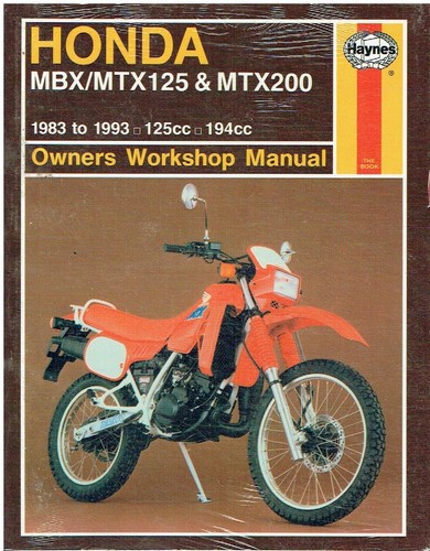 Honda mbx125f mtx125rw - honda, &