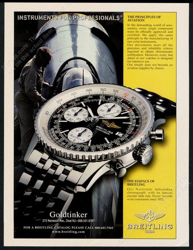 2000 breitling old navitimer - breitling,