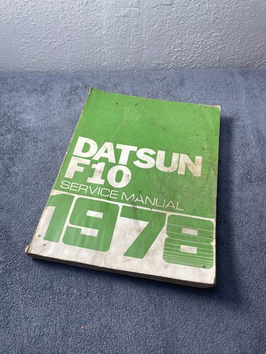 1978 datsun f10 service manual - 1978,