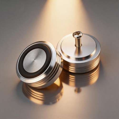 4pcs aluminum alloy base - 4pcs, pad