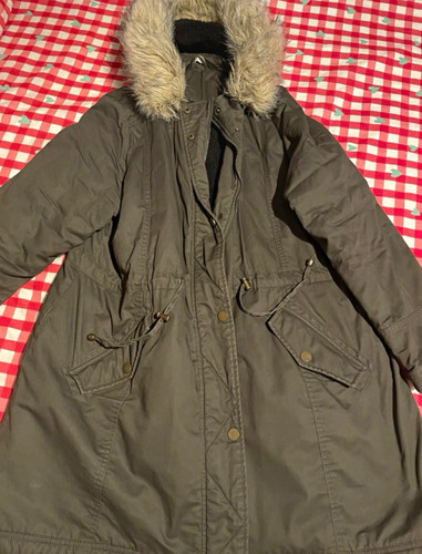 Yours khaki green - yours, hooded