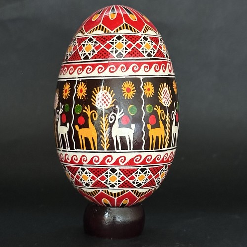 Real ukrainian pysanky goose - ukrainian,