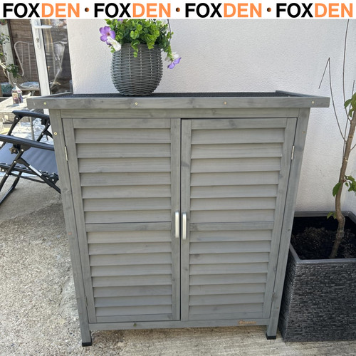 Small wooden shed - small, outdoor