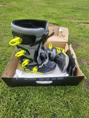 Fox comp youth boots - youth, grey