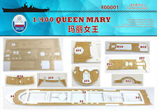 Wooden Deck Shipyardworks 1/400 Queen Mary 2 for revell 05223 (400001)