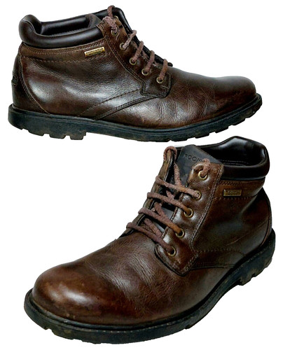 Rockport mens brown leather - rockport,