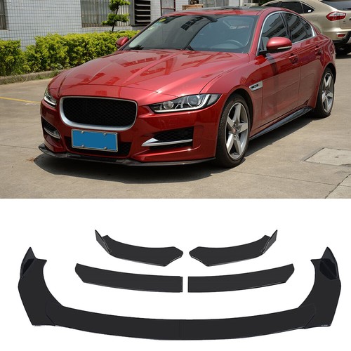 Gloss front bumper spoiler lip - spoiler,