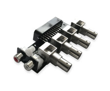 Female rgb scart - female, bnc