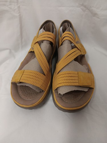 Rieker yellow sandals - rieker, 4