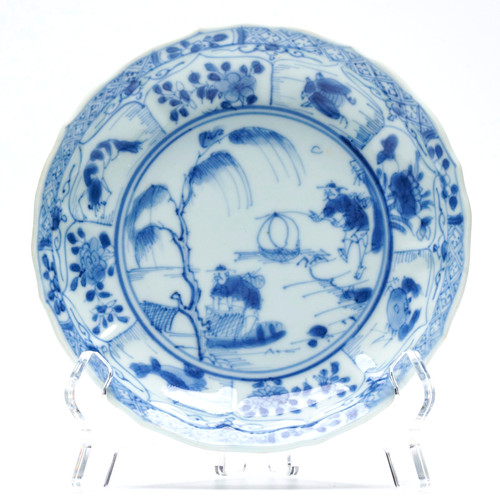 Chinese porcelain saucer - chinese,