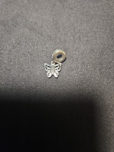 Pandora silver butterfly charm - butterfly,