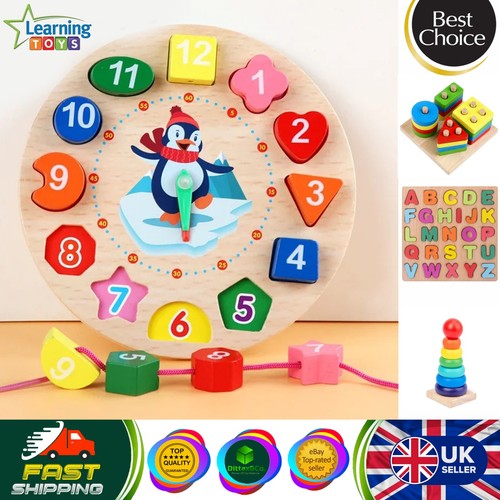 Montessori penguin wooden - montessori,