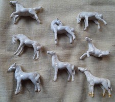 Set of 8 miniature Swatow