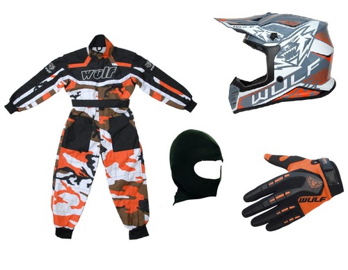 Kids wulfsport orange - kids,