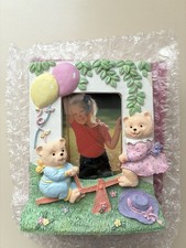 Teddy bear resin - resin, photoframe
