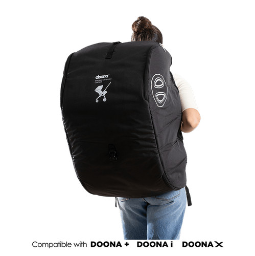 Doona padded travel bag black - travel,