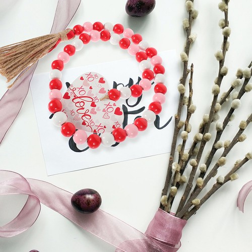 Pcs valentine day beaded - valentine's,